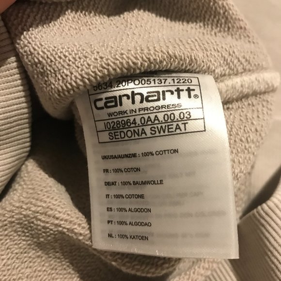 Carhartt WIP Sedona Sweatshirt - Glaze - S - Picture 4 of 6